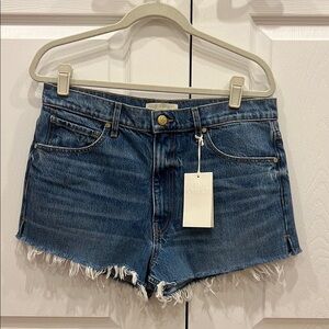 ULLA JOHNSON The Ivy Short in Danube Medium Indigo Wash Size 30